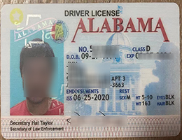 办理美国亚拉巴马州驾照多少钱，Buy Alabama driver’s license，购买美国驾照