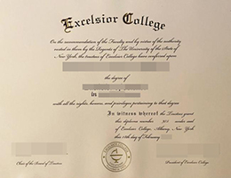 仿制伊克塞尔希尔学院毕业证，Sell Excelsior College diploma