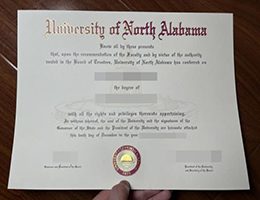 购买北阿拉巴马大学证书, buy fake UNA degree online