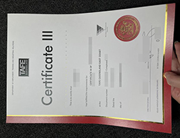 出售昆士兰职业技术学院证书, fake TAFE Queensland certificate III