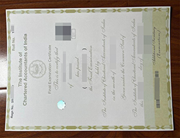 在线办理高质量印度特许会计师协会证书1:1复制, buy fake ICAI certificate