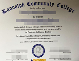 快速办理伦道夫社区学院文凭，buy a fake RCC diploma certificate