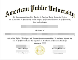 仿冒美国公立大学毕业证, buy American Public University diploma