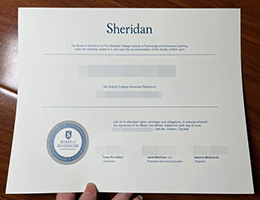 原版谢尔丹学院毕业证1:1复制, buy fake Sheridan College diploma