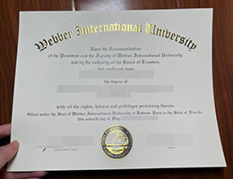 办理假韦伯国际大学毕业证, Webber International University (WIU) degree
