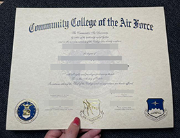 快速办理空军社区学院文凭, buy a fake CCAF diploma