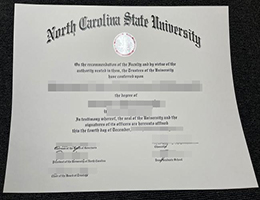 定制高仿北卡罗莱纳州立大学文凭，Make fake NCSU diploma online