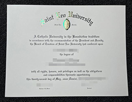 订购美国圣里奥大学毕业证, fake Saint Leo University diploma maker