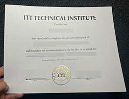 高仿美国ITT技术学院毕业证, order ITT Technical Institute diploma