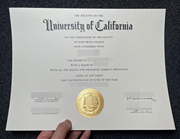 制作加利福尼亚大学圣迭戈分校毕业证, buy UC San Diego diploma