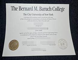 订做纽约市立大学巴鲁克学院文凭, order Baruch College diploma generator