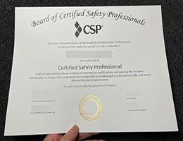 如何买注册安全师证书? buy Certified Safety Professional (CSP) Certificate