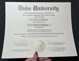 办理制作杜克大学毕业证 | 购买美国杜克文凭学历证书 |哪里可以买Duke毕业证文凭学历?