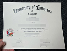 仿制美国路易斯安那大学拉法叶分校毕业证 | 路易斯安那大学拉法叶分校文凭 | 订购UL Lafayette文凭