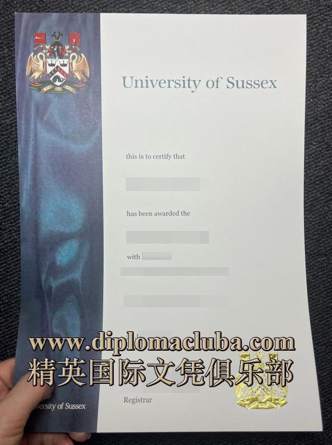 萨塞克斯大学文凭