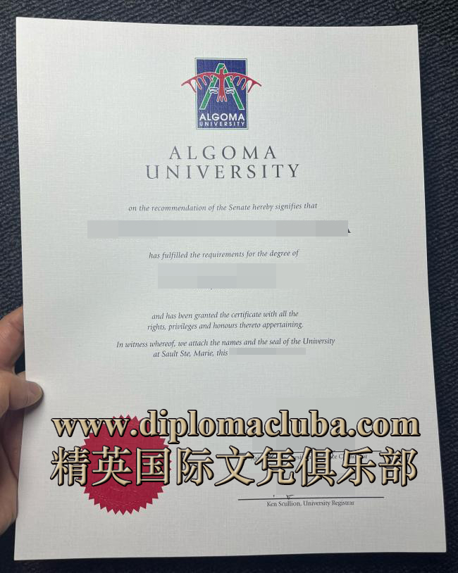 阿尔格玛大学文凭